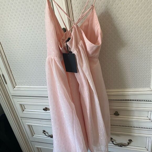 NWT Revolve NBD Maris Mini Dress in Light Pink - Picture 7 of 11
